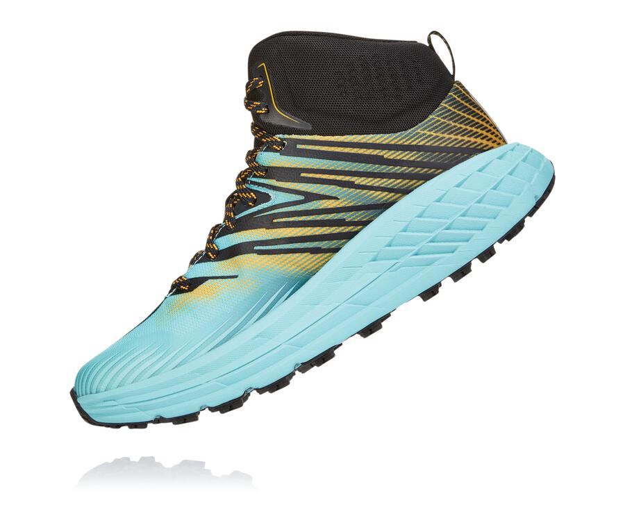 Hoka One One トレイルシューズ レディース 青 - スピードゴート ミッドゴアテックス2 - SR7462190